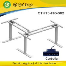 Altura de escalada ajustável Workstation mesa de escritório roll up suporte para mesa de escritório executivo